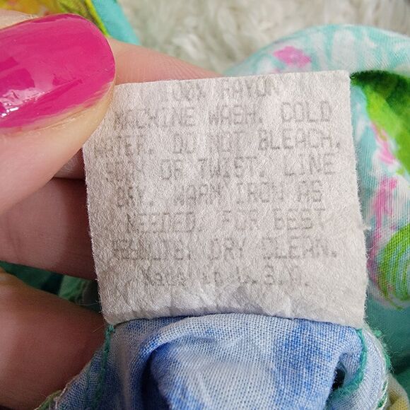 Vintage Jams World Rayon‎ Crinkle Hydrangea Dress Midi Sleeveless Size 11 READ - Picture 6 of 13